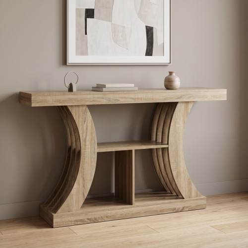 Κονσόλα Conde Pakoworld Sonoma 160X30X90Εκ