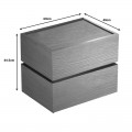 Κομοδίνο Sonlen Pakoworld Mdf Σε Oak Απόχρωση 60X40X44.5Εκ