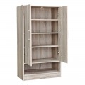 Παπουτσοθήκη Ντουλάπι Lemba Pakoworld Sonoma 80X33X120Εκ