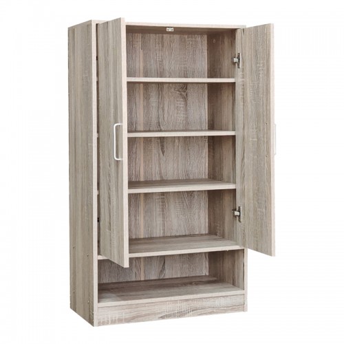 Παπουτσοθήκη Ντουλάπι Lemba Pakoworld Sonoma 80X33X120Εκ