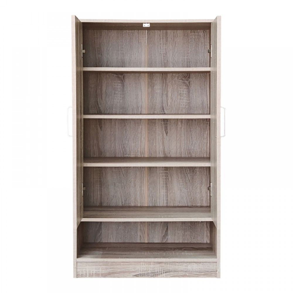 Παπουτσοθήκη Ντουλάπι Lemba Pakoworld Sonoma 80X33X120Εκ