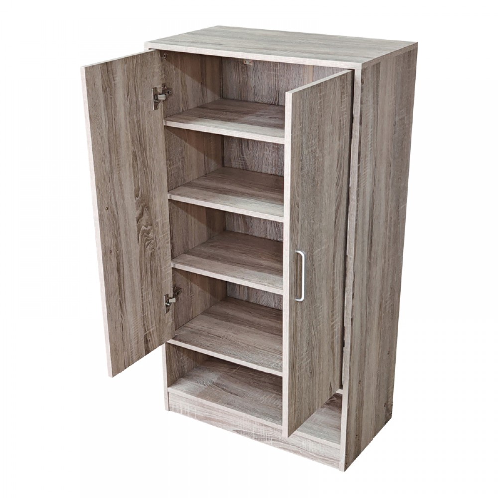 Παπουτσοθήκη Ντουλάπι Lemba Pakoworld Sonoma 80X33X120Εκ