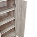 Παπουτσοθήκη Ντουλάπι Lemba Pakoworld Sonoma 80X33X120Εκ