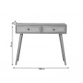 Κονσόλα Oslo Pakoworld Sonoma 100X29X81Εκ