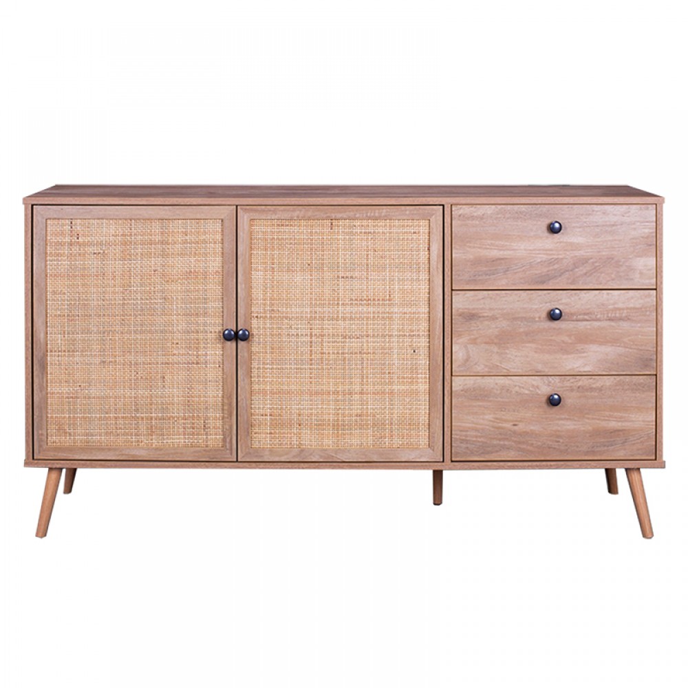 Μπουφές Oslo Pakoworld Sonoma 150X39X79Εκ