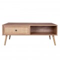 Τραπέζι Σαλονιού Oslo Pakoworld Sonoma 110X59X41,5Εκ
