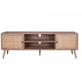 Έπιπλο Τηλεόρασης Oslo Pakoworld Sonoma 150X39X49Εκ
