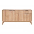Μπουφές Hamea Pakoworld Mdf Σε Φυσική Απόχρωση 150X39,5X73Εκ
