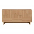 Μπουφές Jenfia Pakoworld Mdf Σε Φυσική Απόχρωση 150X39X75,5Εκ