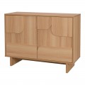 Μπουφές Jenfia Pakoworld Mdf Σε Φυσική Απόχρωση 101,2X39X75,5Εκ