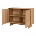 Μπουφές Jenfia Pakoworld Mdf Σε Φυσική Απόχρωση 101,2X39X75,5Εκ