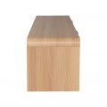 Έπιπλο Τηλεόρασης Anfen Pakoworld Mdf Σε Φυσική Απόχρωση 160X39X40,5Εκ