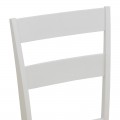 Καρέκλα Dallan Pakoworld Rubberwood Λευκό 40X47.5X89Εκ
