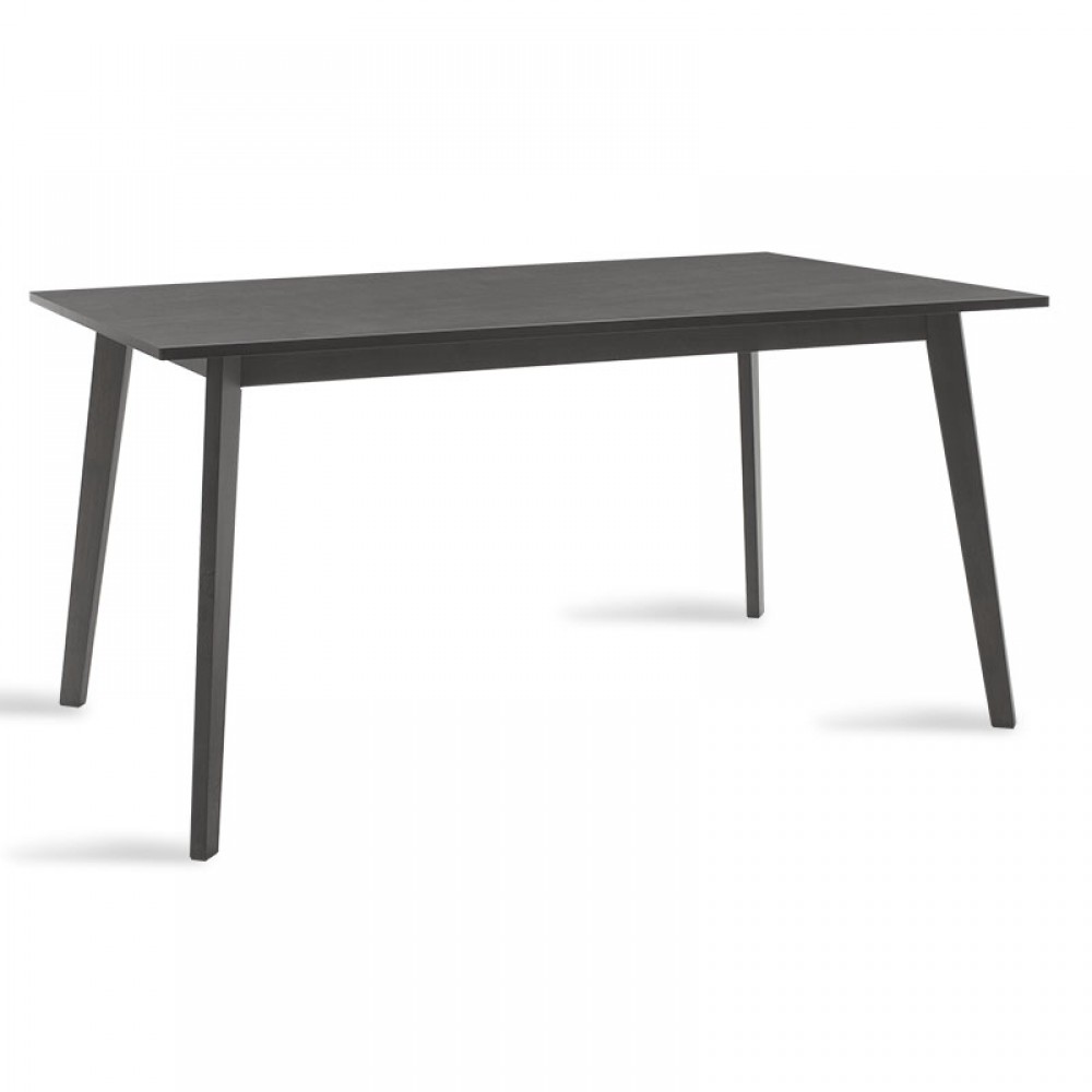 Τραπέζι Benson Pakoworld Mdf Με Καπλαμά Χρώμα Rustic Grey 150X90X75Εκ