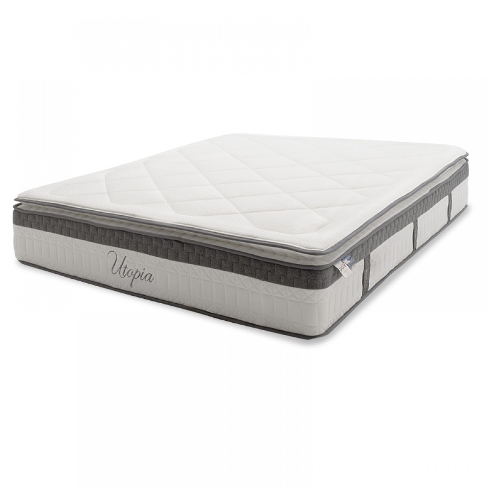 Στρώμα Utopia Pakoworld Pocket Spring Με Ανώστρωμα 30-32Cm 150X200Εκ