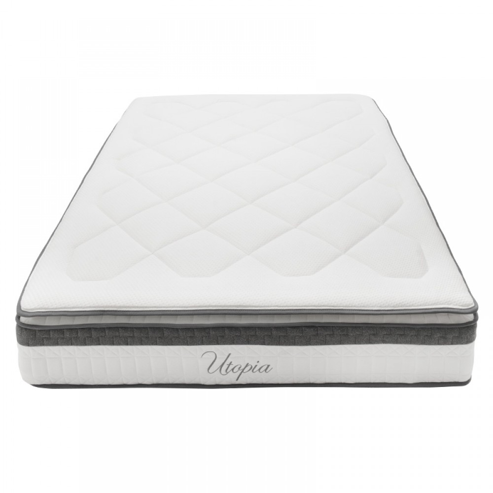 Στρώμα Utopia Pakoworld Pocket Spring Με Ανώστρωμα 30-32Cm 150X200Εκ