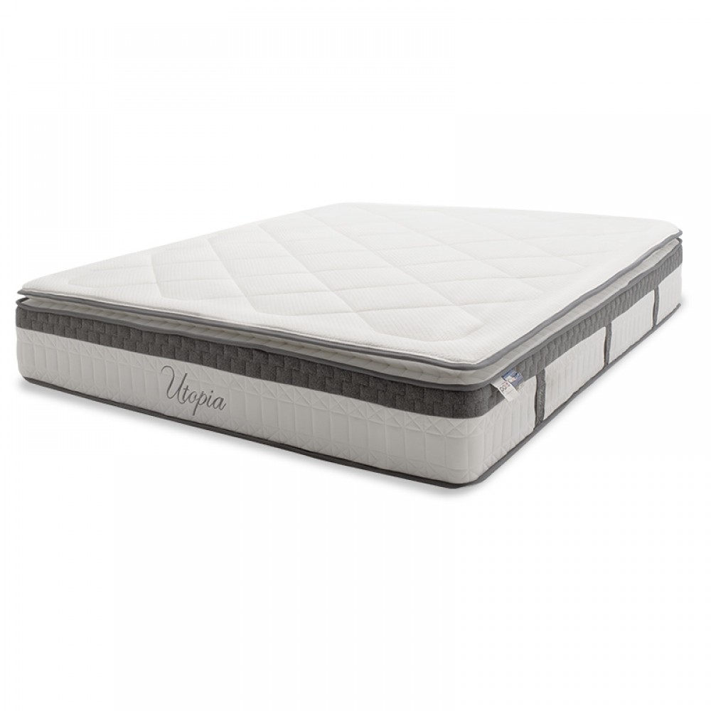 Στρώμα Utopia Pakoworld Pocket Spring Με Ανώστρωμα 30-32Cm 160X200Εκ