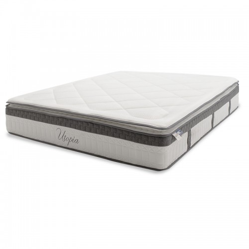 Στρώμα Utopia Pakoworld Pocket Spring Με Ανώστρωμα 30-32Cm 160X200Εκ