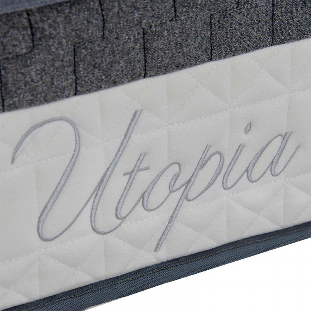 Στρώμα Utopia Pakoworld Pocket Spring Με Ανώστρωμα Aloe Vera 30-32Cm 160X200Εκ