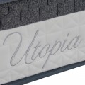Στρώμα Utopia Pakoworld Pocket Spring Με Ανώστρωμα Aloe Vera 30-32Cm 160X200Εκ