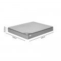 Στρώμα Perfecto Pakoworld Continuous Springs Μονής Όψης Ανώστρωμα 22-24Cm 150X200Εκ