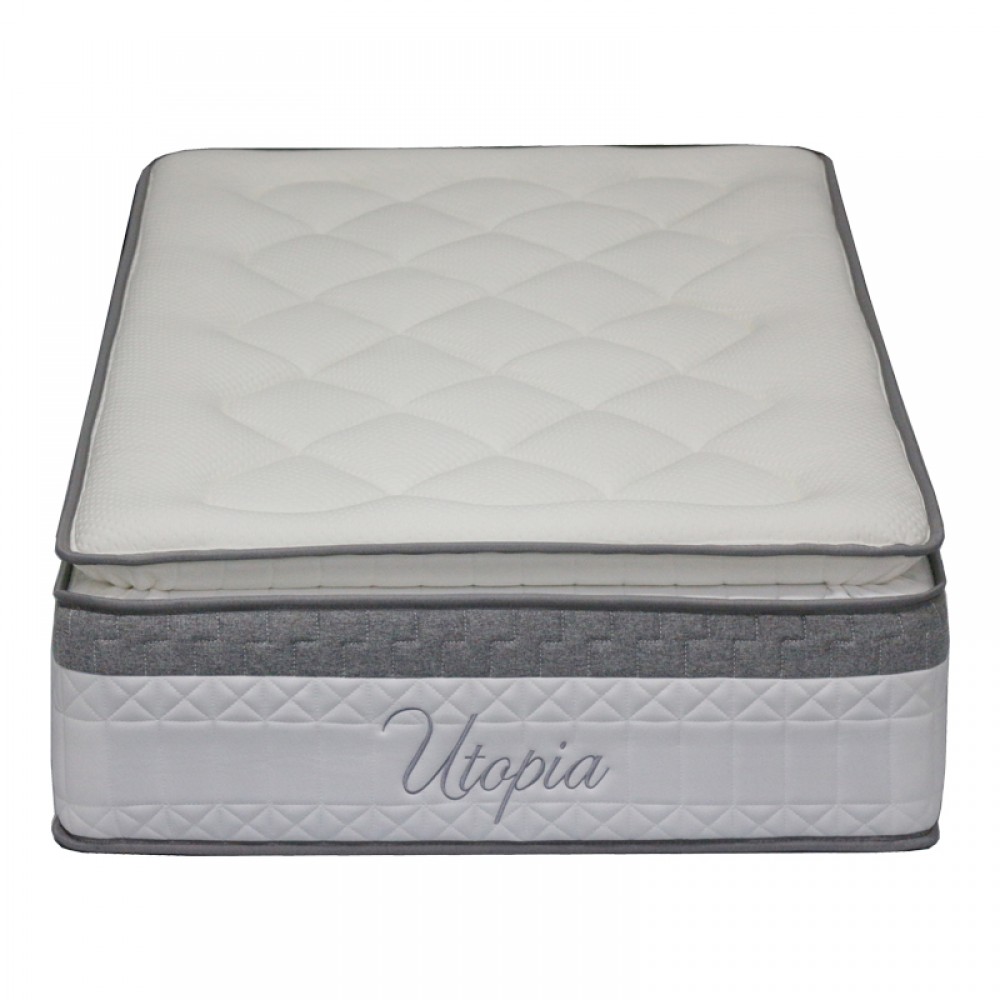 Στρώμα Utopia Pakoworld Pocket Spring Με Ανώστρωμα 30-32Cm 90X190Εκ