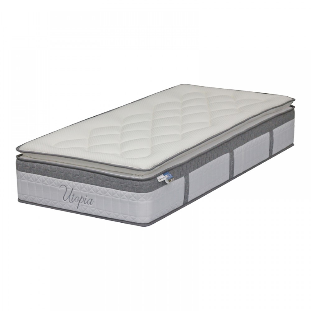 Στρώμα Utopia Pakoworld Pocket Spring Με Ανώστρωμα 30-32Cm 90X190Εκ