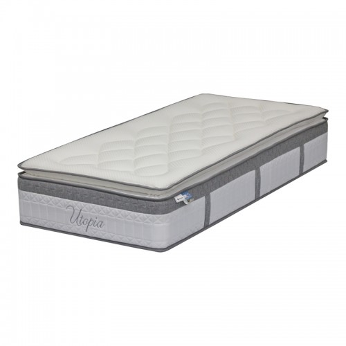 Στρώμα Utopia Pakoworld Pocket Spring Με Ανώστρωμα 30-32Cm 90X190Εκ