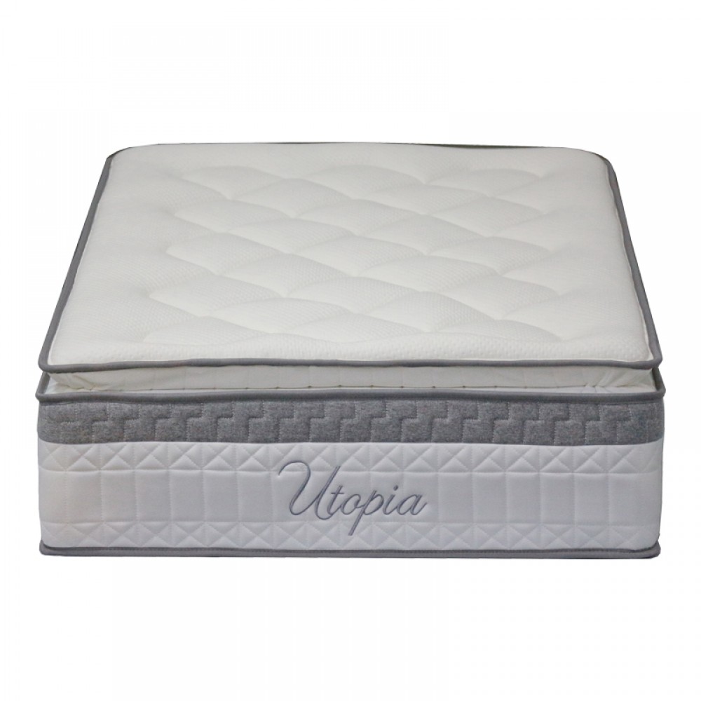 Στρώμα Utopia Pakoworld Pocket Spring Με Ανώστρωμα 30-32Cm 100X200Εκ