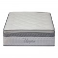 Στρώμα Utopia Pakoworld Pocket Spring Με Ανώστρωμα 30-32Cm 100X200Εκ