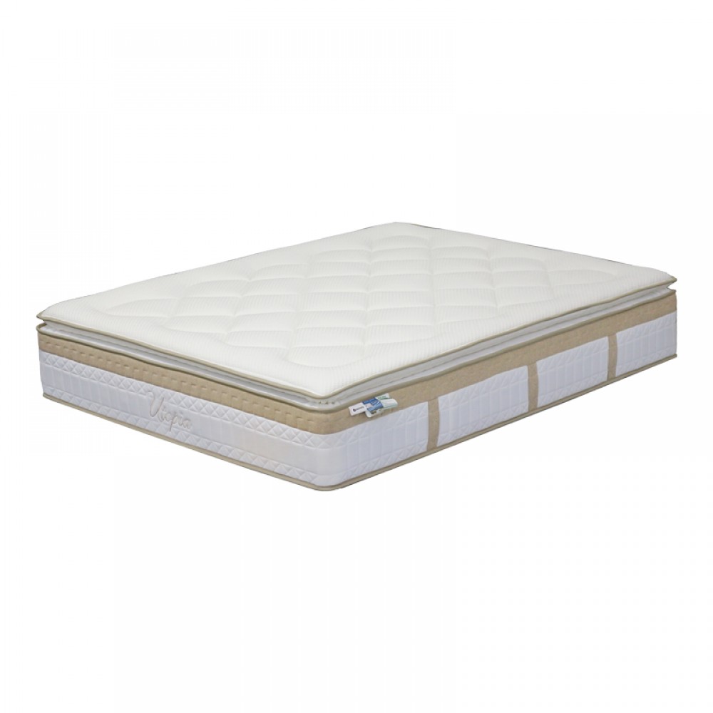 Στρώμα Utopia Pakoworld Pocket Spring Με Aloe Vera Και Ανώστρωμα 30-32Cm 150X200Εκ