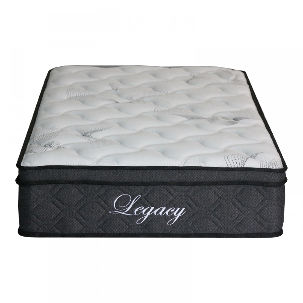 Στρώμα Legacy Pakoworld Pocket Spring Μονής Όψης Roll Pack Με Ενσωματωμένο Ανώστρωμα 23-25Cm 90X190Εκ