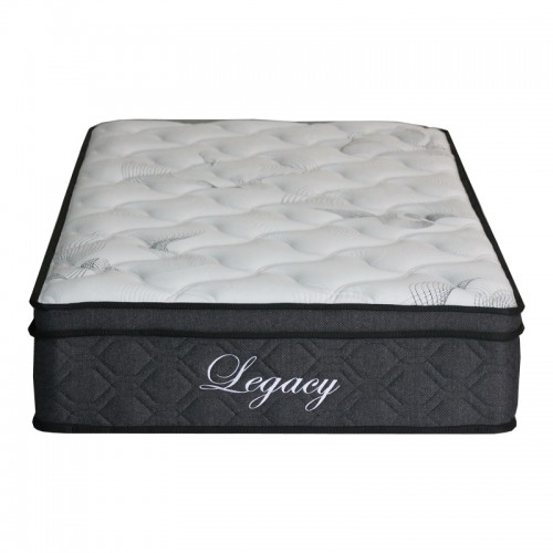Στρώμα Legacy Pakoworld Pocket Spring Μονής Όψης Roll Pack Με Ενσωματωμένο Ανώστρωμα 23-25Cm 90X190Εκ