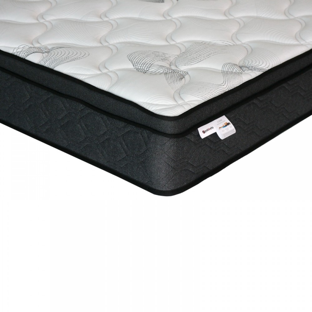 Στρώμα Legacy Pakoworld Pocket Spring Μονής Όψης Roll Pack Με Ενσωματωμένο Ανώστρωμα 23-25Cm 160X200Εκ
