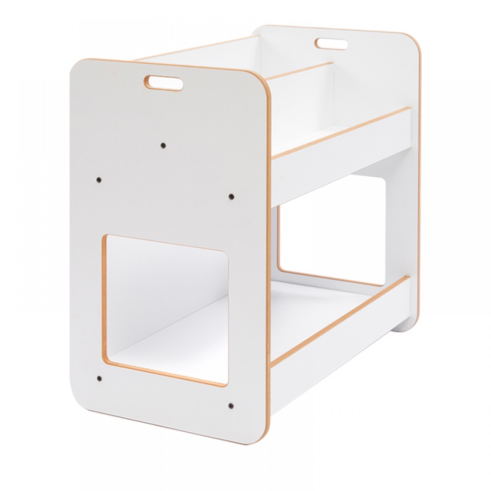 Ραφιέρα Dovere Pakoworld Λευκό Mdf 56X34X55Εκ