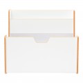 Ραφιέρα Crane Pakoworld Λευκό Mdf 57X34X55Εκ