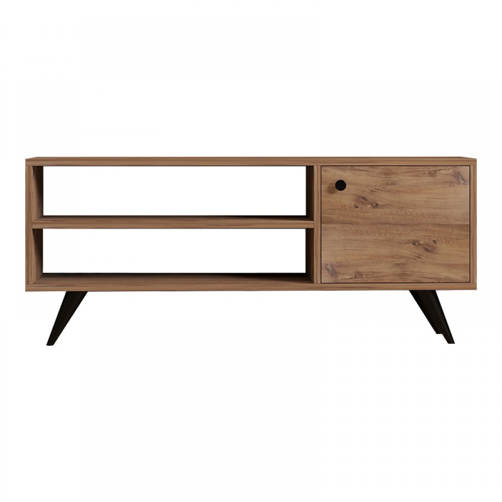 Έπιπλο Τηλεόρασης Wison Pakoworld Σε Sonoma Απόχρωση 120X29X50Εκ