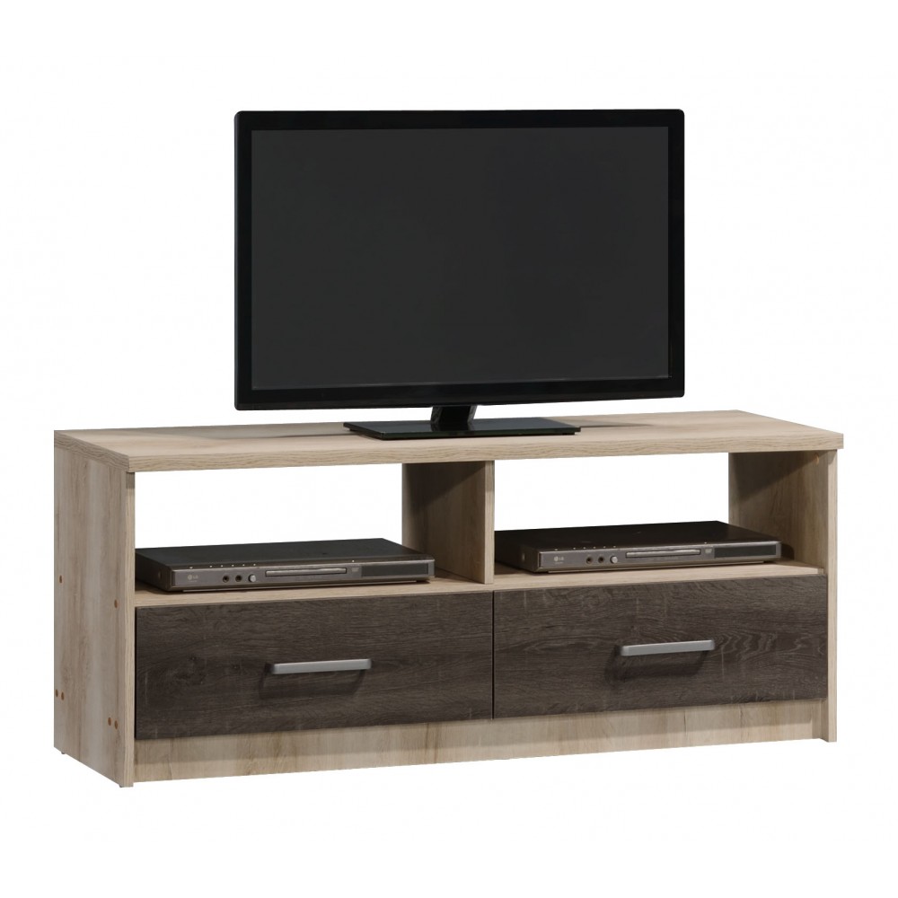Έπιπλο Τηλεόρασης Olympus Pakoworld Χρώμα Castillo-Toro 120X39,5X50Εκ