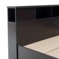 Κρεβάτι Διπλό Olympus Pakoworld Σε Χρώμα Wenge 160X200Εκ