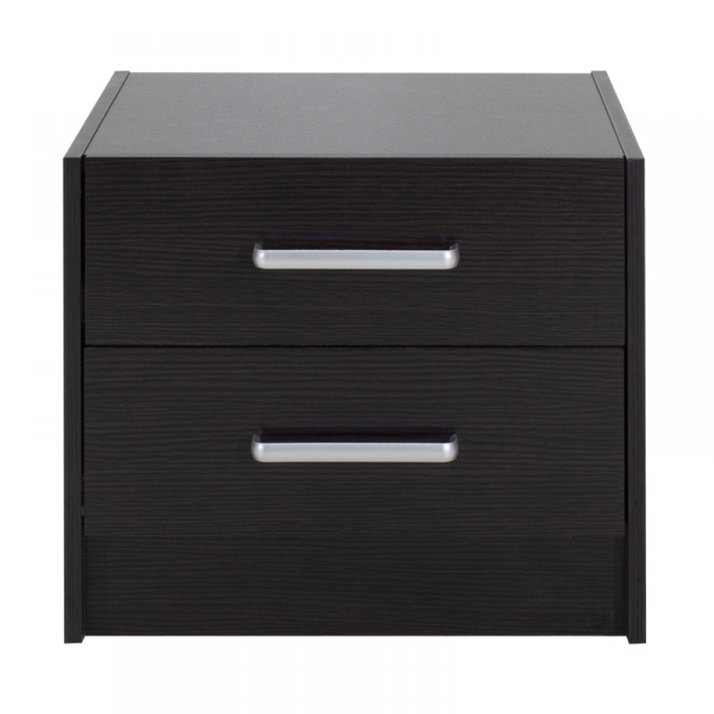 Κομοδίνο Olympus Pakoworld Χρώμα Wenge 47,5X40,5X40,5Εκ.