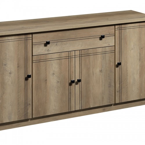 Μπουφές Libby Pakoworld Oak 160X39.5X83Εκ