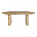 Τραπέζι Nembou Pakoworld Mdf Σε Oak Απόχρωση 210X100X76Εκ