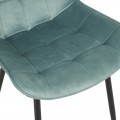 Καρέκλα Berne Pakoworld Βελούδο Σε Φυστικί Απόχρωση 53X62X84Εκ