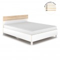 Κρεβάτι Διπλό Awell Pakoworld Sonoma-Λευκό 160X200Εκ