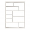 Βιβλιοθήκη Decora Pakoworld Σε Λευκη Απόχρωση 90X22X123.6Εκ