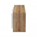 Έπιπλο Τηλεόρασης Tobler Pakoworld Σε Oak- Λευκή Απόχρωση 170X40X53Εκ