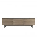 Έπιπλο Τηλεόρασης Kasandra Pakoworld Μπεζ Μαρμάρου-Sonoma 180X35X48.5Εκ