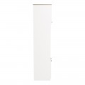 Ντουλάπα Κουζίνας Rowan Pakoworld Σε Λευκή-Sonoma Απόχρωση 60X42X182Εκ