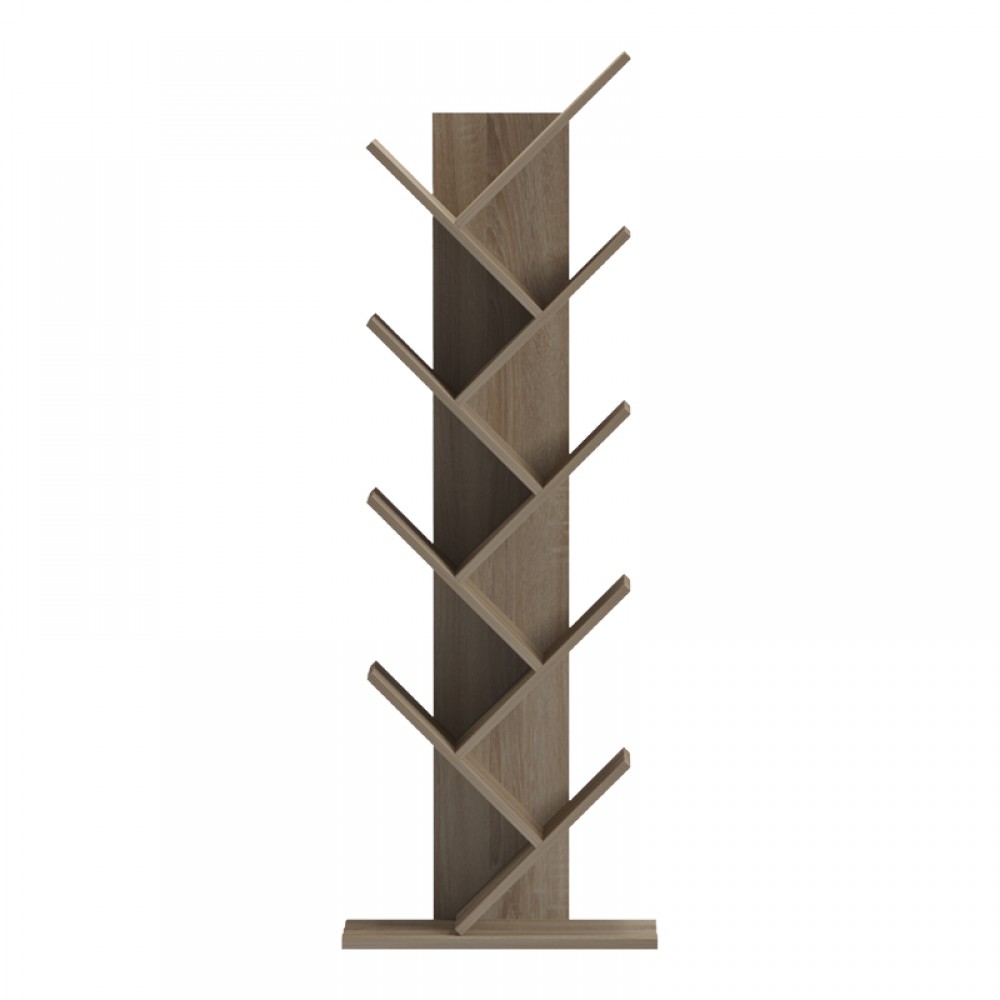 Βιβλιοθήκη Fyllo Pakoworld Sonoma 50X25X141.5Εκ