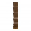 Βιβλιοθήκη Fyllo Pakoworld Καρυδί 50X25X141.5Εκ